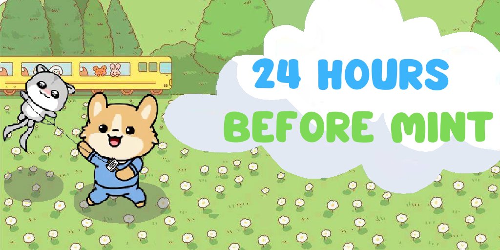 24 HOURS REMAINING UNTIL MINT!🎉
We are minting on NOV 15 12PM EST.
888 supply, 0.88 APT/NFT.

We are announcing the launchpad of choice: <a href="/LaunchMyNFT/">LaunchMyNFT</a> 

We chose this launchpad for maximum mint transparency.

🎉There is still a last chance to win WL:
1️⃣ Like &amp; RT
2️⃣ Tag 3 friends