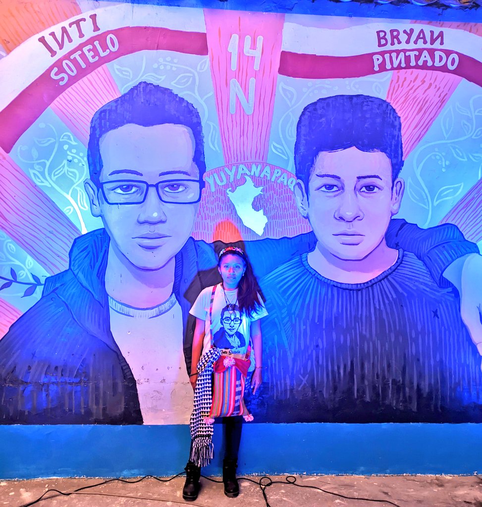 AlexFebrero_'s tweet photo. Las marchas dejaron dos fallecidos: Inti y Bryan y muchísimos heridos(as). Hasta el día de hoy se les recuerda porque la memoria es lo único que siempre preservará ✊🏻🇵🇪
#2AñosSinJusticia
#YoMarchéEl14N
#JusticiaParaIntiYBryan
#JusticiaParaLxsHeridxs
#perunoolvida14n https://t.co/KI5xOfV98G