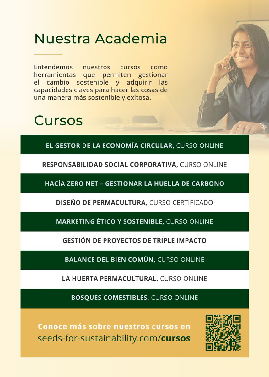 philippbschuste's tweet photo. ¿Te quieres formar en temas de sostenibilidad? 
o quieres hacer tu negocio más sostenible y verde? 
Échale un vistazo a nuestros cursos y servicios de consultoría de impacto. 
https://t.co/l8PTnhZgbv

#sostenibilidad #verde #economiacircular https://t.co/z502TFPCSL