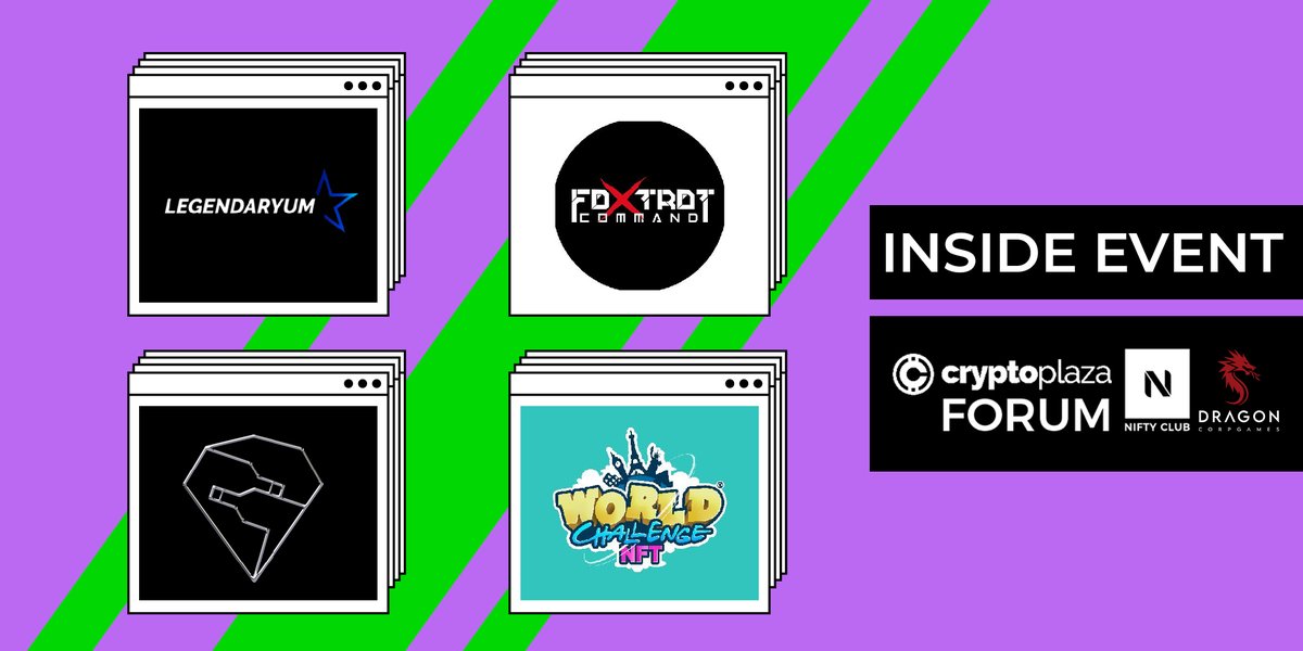 niftyclub_'s tweet image. En el Inside Event también habrá momento para conocer nuevos proyectos blockchain. ​⛓️​

Y ya tenemos los primeros 4 confirmados!💥​ @Legendaryumok @CoCoBottleClub @FoxtrotCommand @WorldChallengeG 

Te esperamos el próximo viernes 18, reserva tu entrada en el siguiente tweet👇