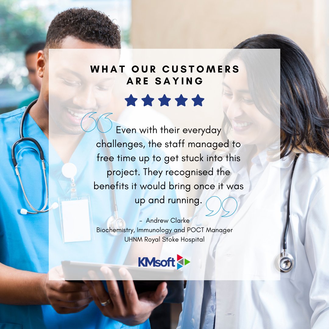 KMsoftLtd's tweet photo. We love receiving feedback from our clients and learning how our StockAssist solutions are helping to ease the workload for their team!😄

#inventorymanagement #itsolutions #inventorysoftware #businessowner #supplychain #RFID #QR #barcodes #healthcare https://t.co/IZNt3MU4em