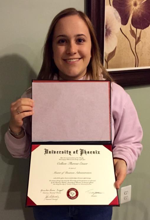 Proud to be part of this 1%. Celebrating my 8 year anniversary of receiving my MBA diploma. I set the goal of completing my advanced degree before becoming a mother and I achieved it. Hard work pays off. Can’t stop. Won’t stop.