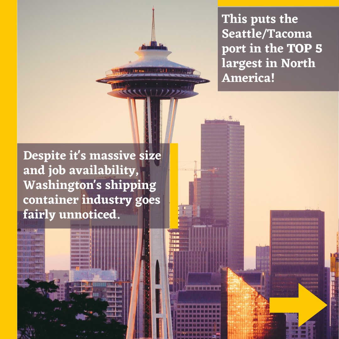 ECM2002's tweet image. 💪 ECM plays a VITAL role in the shipping container industry. Seattle is a main hub where we feel we can help! 📈
Visit our website in our bio to learn more today!
#seattlelogistics #warehouse #logistics #distribution #transportation #freight  #supplychainmanagement