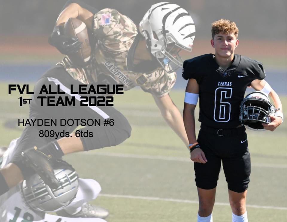 hayden_dotson's tweet photo. Honored to have been named 1st team all-league!!
@CoachJTeague @zebras_football https://t.co/3dwGTQrbGo