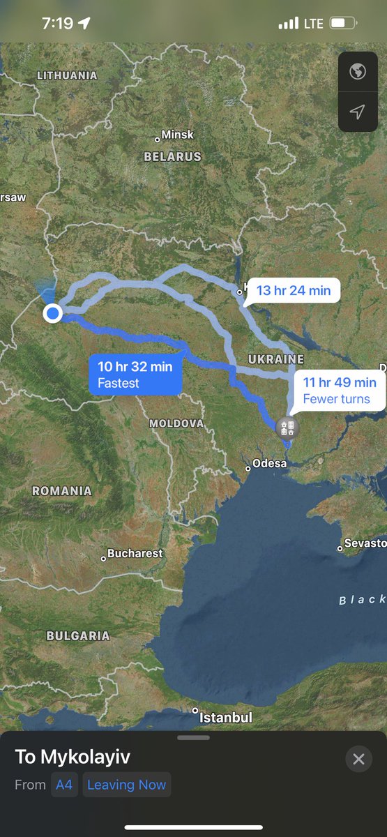chefjoseandres's tweet photo. Non stop from @washingtondc to Mykolai! To meet my friend @AKamyshin CEO of @Ukrzaliznytsia to join @WCKitchen teams bringing food to Kherson, long drive, but I promised the Chefs cooking during the invasion, that when Kherson was liberated I will be there. We will be there! https://t.co/tkUZOVkXVf