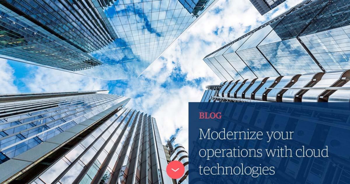 Modernizing #operations with #cloud doesn't happen overnight. Rene Claudio details the three levels of #modernization and five considerations for success:  ow.ly/8Wxb104e5Qv