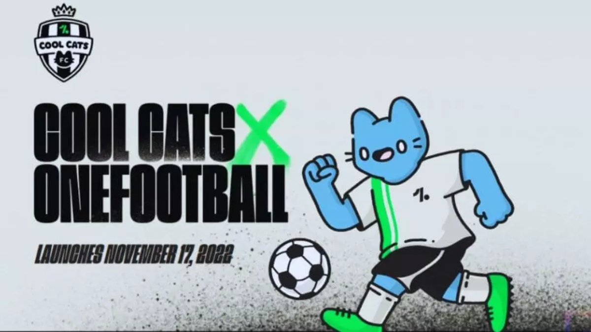 daofyofficial's tweet photo. Animoca Brands and Partners release Cool Cats FC Football NFT 😼

CoolCats Group have teamed up with Animoca Brands Corporation Limited to release a new collection of 4,000 CoolCats FC NFTs ⚽️

https://t.co/GCR6O2hxjM https://t.co/FEV23Fn6Ls