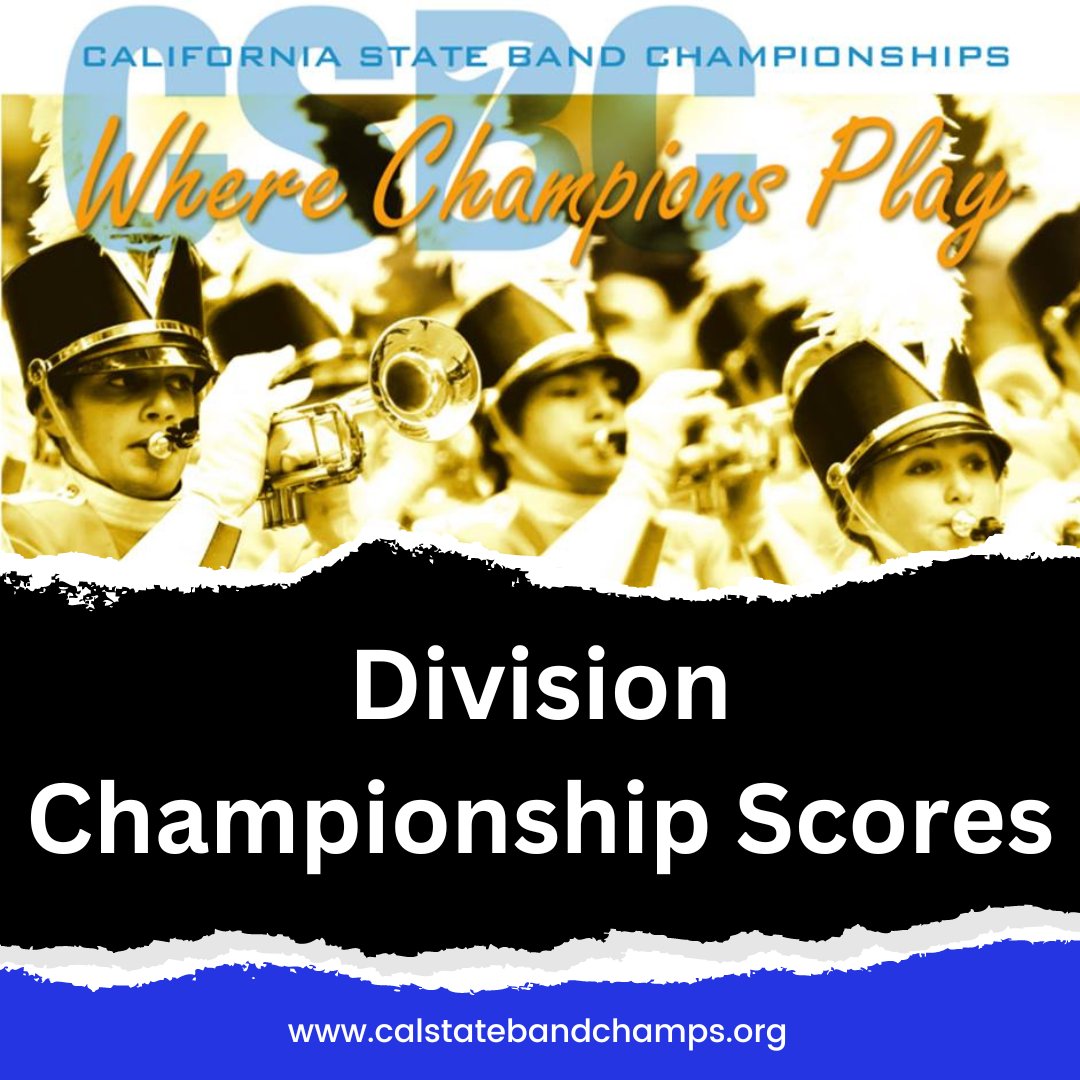Congratulations to all of the bands that performed this past weekend at the Southern California and Northern California Division Championships! 🎉 You can find the scores on our website at calstatebandchamps.org. #CSBC2022 #WhereChampionsPlay