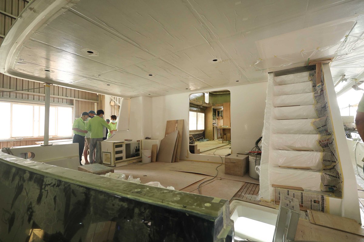 NordhavnYachts's tweet photo. Nordhavn 7101 construction at Ta Shing factory
https://t.co/jDuogckKX0
#nordhavn71 #n7101 #tashing #nordhavn #nordhavn_yachts https://t.co/H5TlzSlIHm