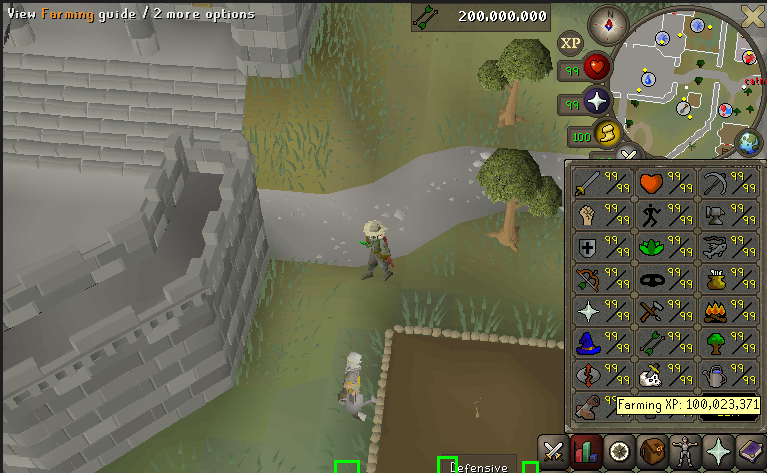 OsrsRandom's tweet photo. Half way to 200m still dry on pet.
#osrs https://t.co/g8gtvjyKxA