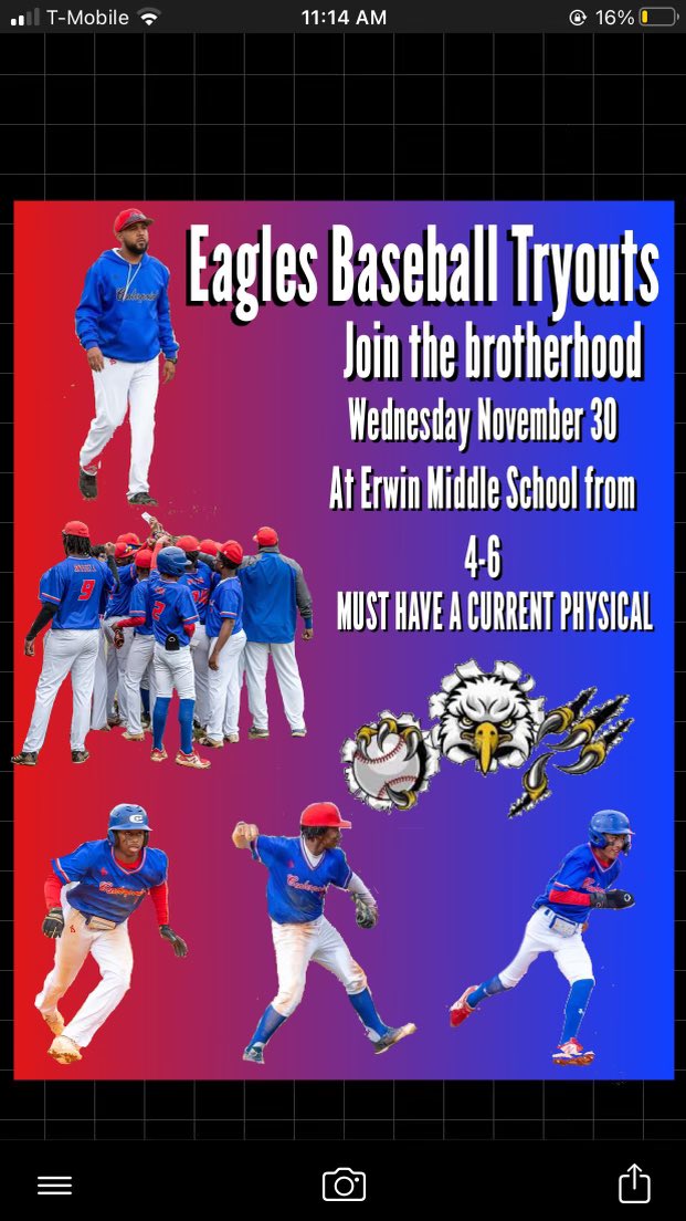 CoachBurden3's tweet photo. Center Point High School baseball tryouts !!! https://t.co/PlswguBLAA
