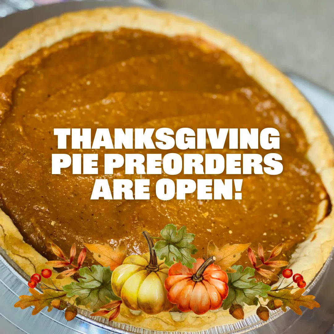 @corascakery is currently accepting Thanksgiving preorders for delicious desserts:

🍎 Apple or Sweet Potato Pie
🥕 Carrot or Strawberry Bundt Cakes
🍌 Banana Pudding &amp; More! 

Visit her page for preorder options. Preorders close on 11/18. Pickup at the market on 11/23.