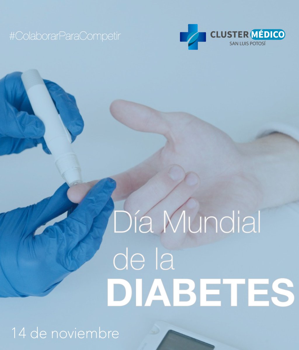ClusterMedicoSL's tweet photo. 14 de octubre Día Mundial de la Diabetes / october 14th World Diabetes Day
#ColaborarParaCompetir
#CollaborateToCompete https://t.co/7zELE5y2jB