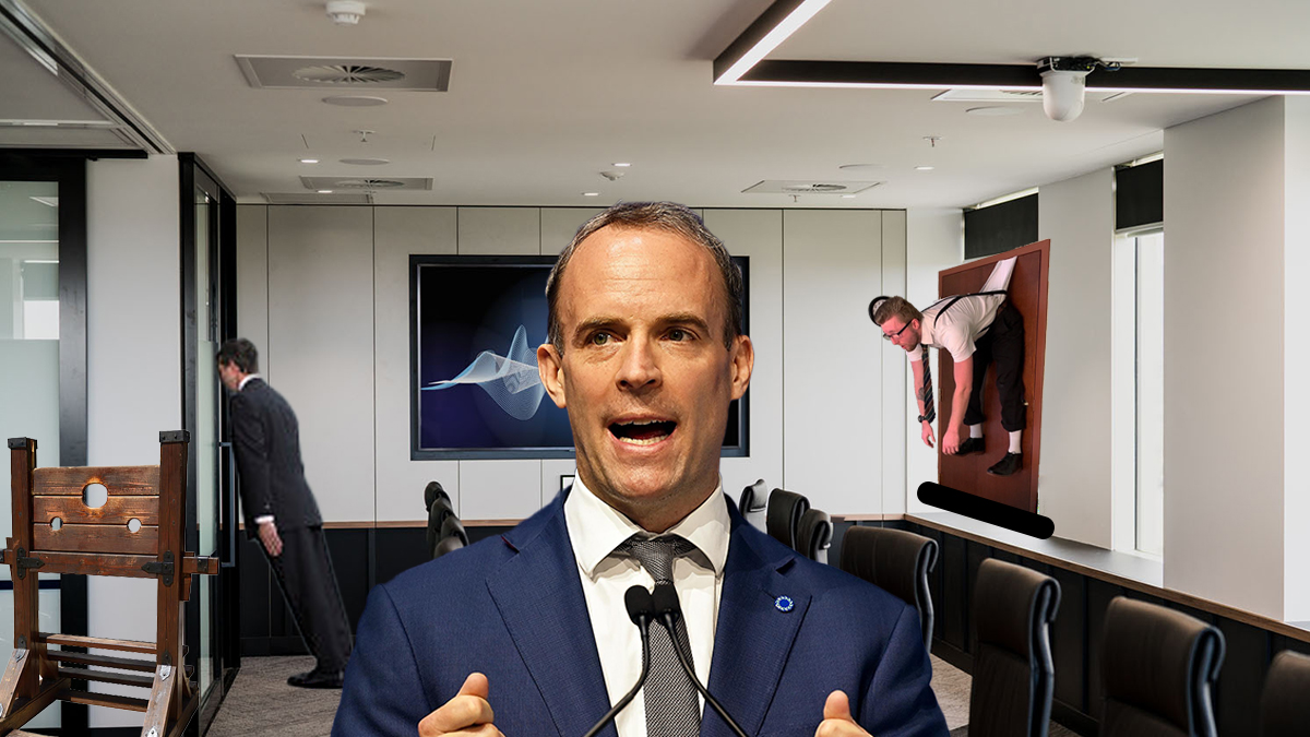 Dominic Raab denies bullying and creating 'culture of fear' at Ministry of Justice
#AntiBullyingWeek #antibullyingweek2022 #antibullying 
#OddSockDay #ReachOut #DominicRaab