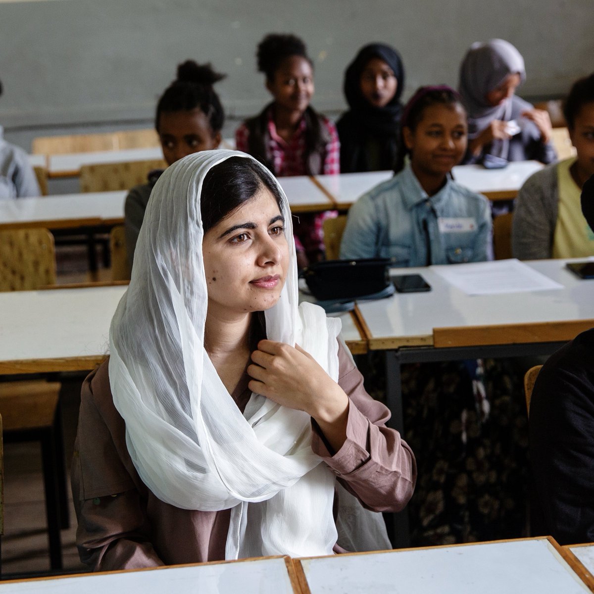 “If girls learn one thing from my life so far, I hope it’s that speaking out about the issues they care about can make a difference, no matter their age.” — <a href="/malala/">Malala Yousafzai</a>