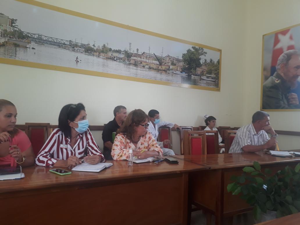 VoltaGarcia's tweet photo. Recibe miembros de la DPS de #Matanzaa capacitación del CENCET #MatanzasPorLaSalud https://t.co/g5yFMh7WLw