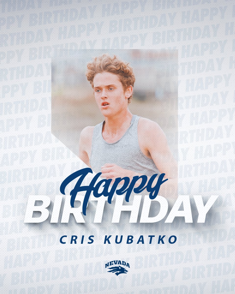 WolfPackTrack's tweet photo. Happy Birthday to freshman, Cris Kubatko! 🎉

We hope you have a great day! 

#BattleBorn https://t.co/gdh9w02iwR