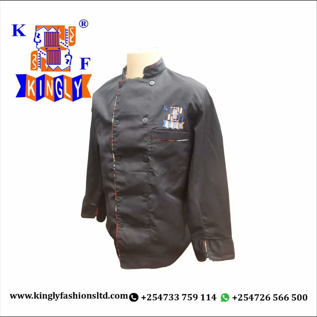 kingly_ltd's tweet photo. Allow us to reflect your talent and passion through our classic Chef Jackets 👏 

Retail:950/-

Branding and Embroidery Available 

Wholesale Price available 

#chefuniform 
#cheflife

#IkoKaziKE https://t.co/4J4RuYbILf