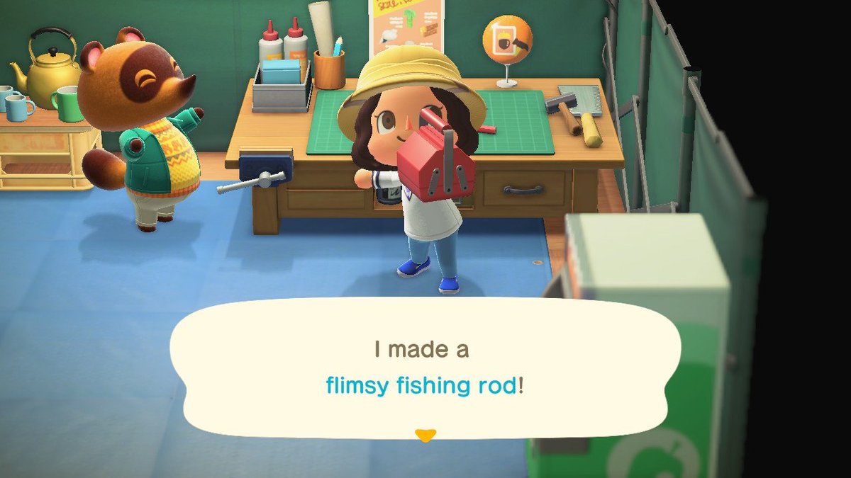 KoloaCrossing's tweet photo. Day 1: Deirdre and Buck have tents, DIY workshop has been completed and I caught my first butterfly #ACNH #AnimalCrossingNewHorizons https://t.co/MeqFNDrCwP