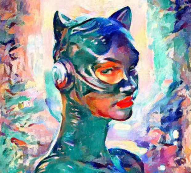My Catwoman is on Opensea
