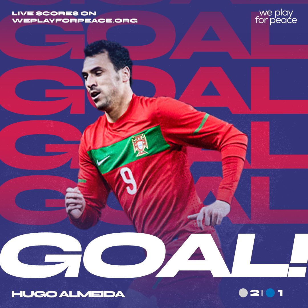 L’emozione è fortissima! I goal per la Pace ci riempiono di gioia 🤍

#weplayforpeace