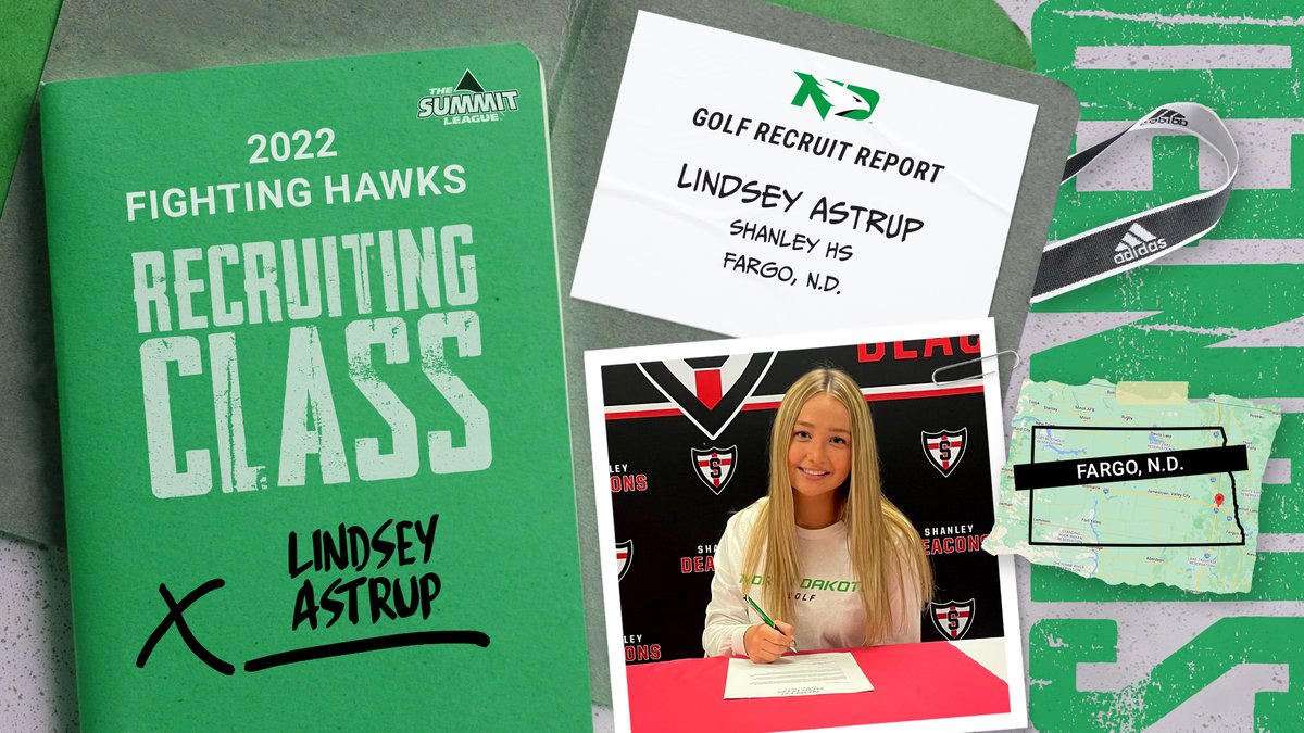 Welcome to the team, <a href="/LindseyAstrup/">Lindsey Astrup</a>

▪️ 4x All-Conference 
▪️ 3x All-State 
▪️ North Dakota Class A Team Championship (2019)
▪️ 2022 Conference "Senior Athlete of the Year" 

#UNDproud | #LGH