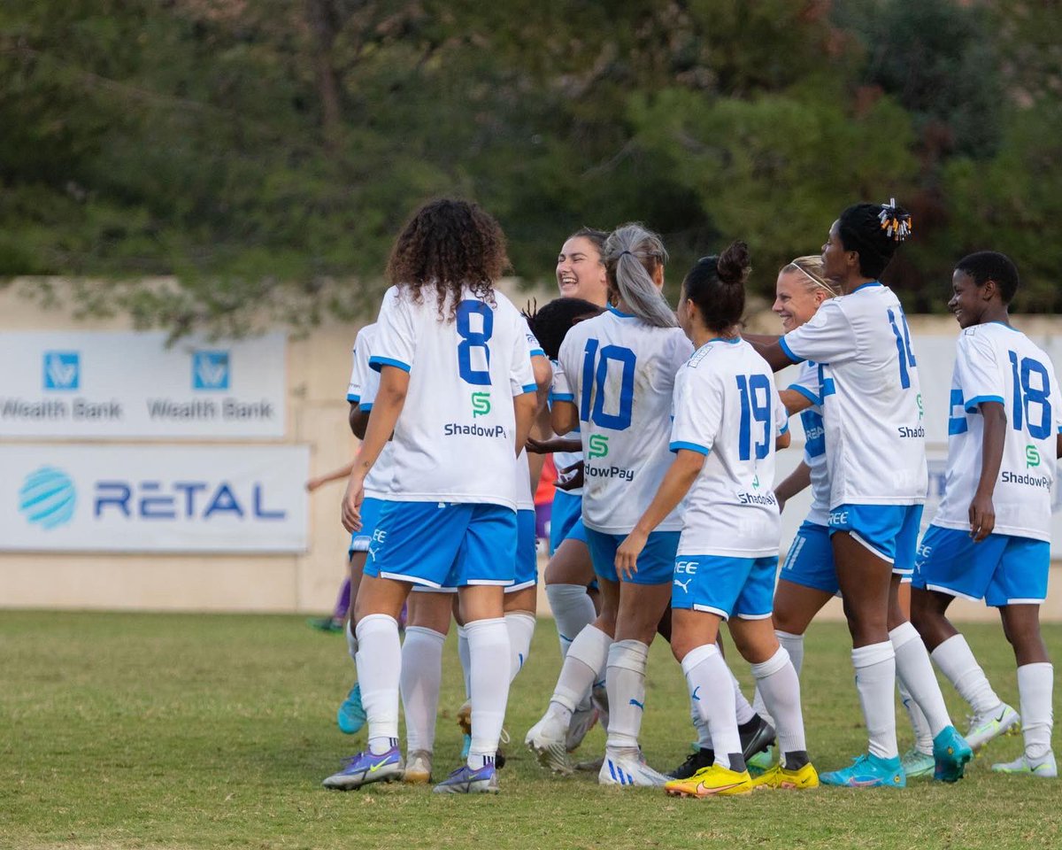 ApollonLadiesFC's tweet photo. The 1️⃣st round of the Championship 🏆 has come to an end so let’s use the time to thank our 𝐌𝐀𝐈𝐍 𝐒𝐏𝐎𝐍𝐒𝐎𝐑 of the season 2022/23 @RetalGroup for its support! 💙
#strongertogether 
#weareapollonladies #retalgroup #retal https://t.co/lIomNAUmeZ