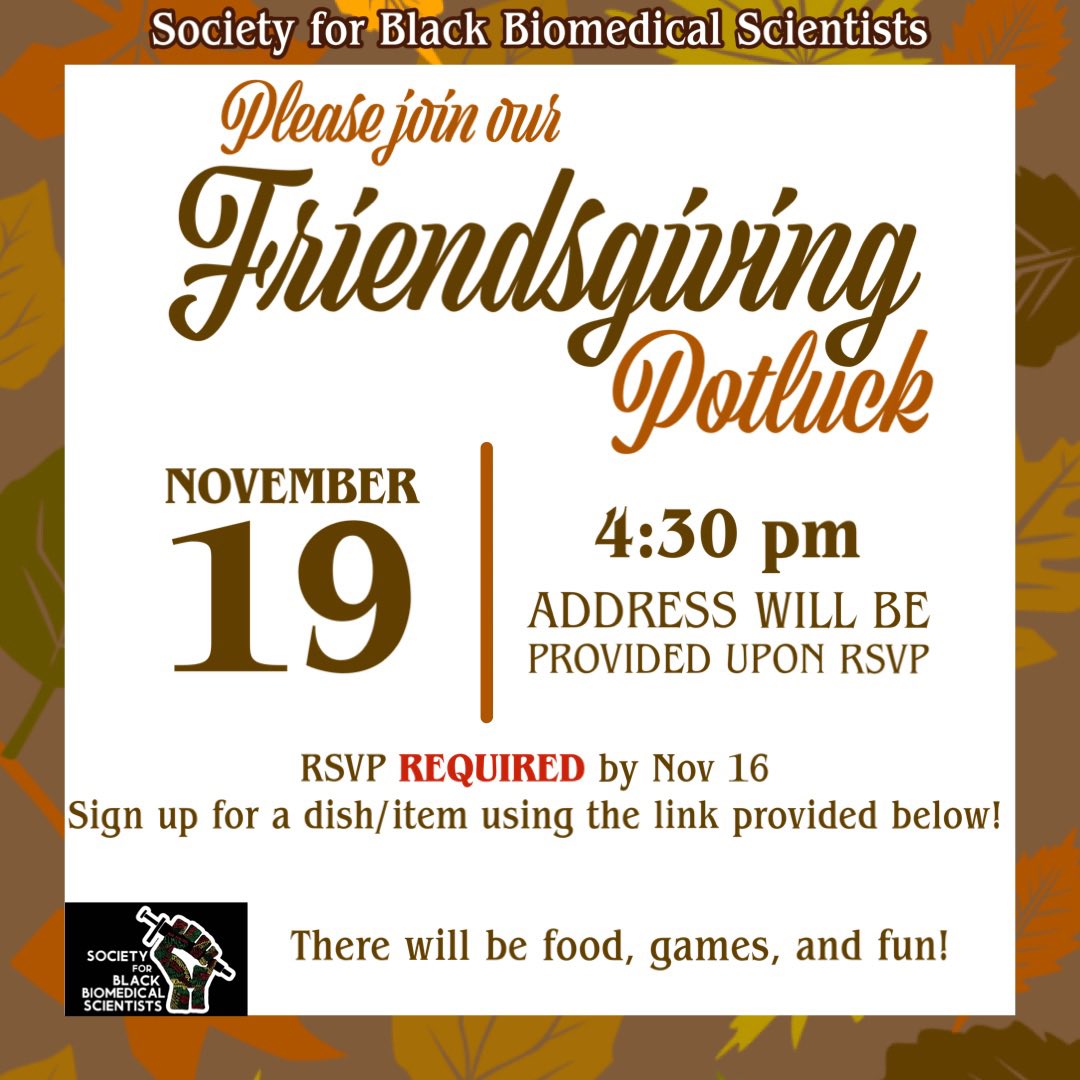 Society for Black Biomedical Scientists tweet media