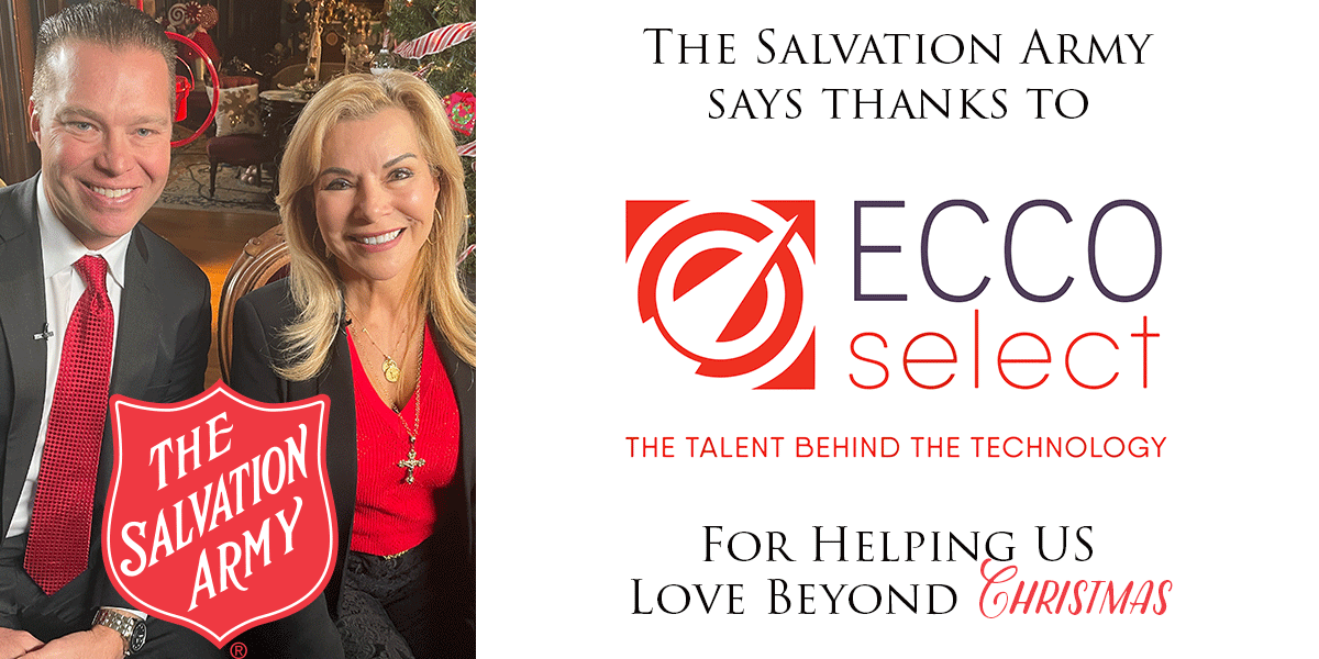 Lav vej dine rytme ECCO Select on Twitter: "We have some BIG news to share: @jprengerecco and  Darren Prenger will be co-chairing @salarmymokan's fundraising efforts for  the holiday season! We hope you'll join us in #givingback