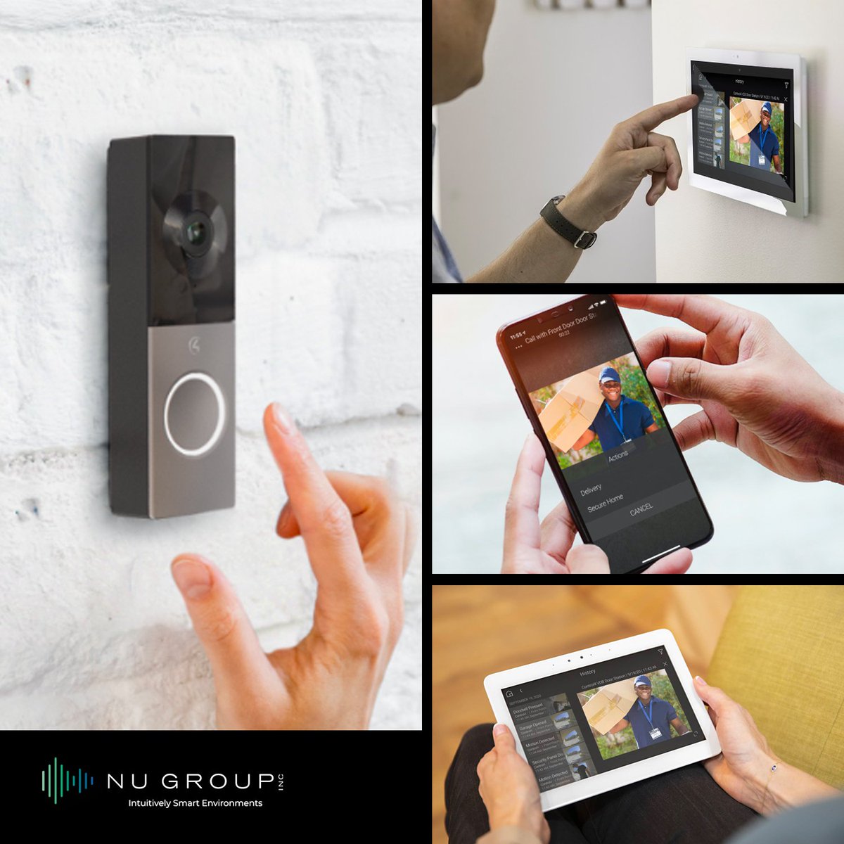 NuGroupInc's tweet image. Take control with Control4 Chime. A video doorbell designed and built for your  Smart Home. Stay connected and secured. 
FREE Quote:
💻 Nugroupinc.com 
📞 416.864.6188 

#control4 #chime #control4chime #chimedoorbell #videodoorbell #smarthome #smartdevices #nugroup