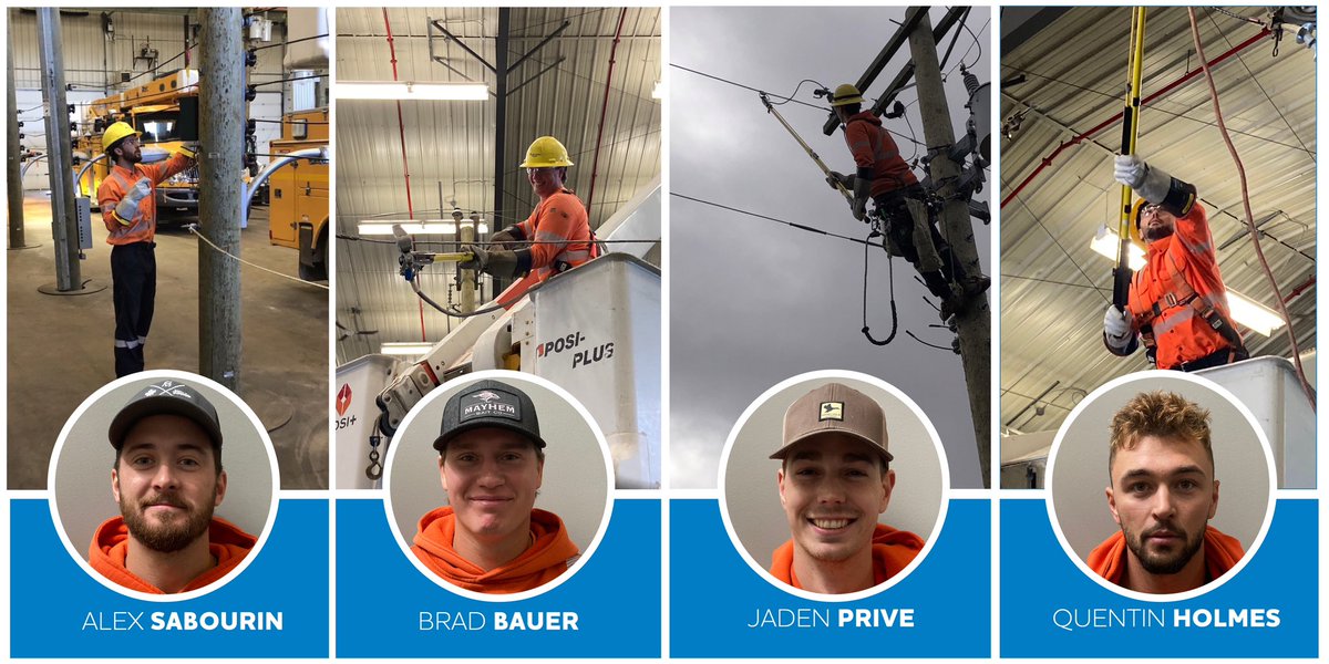 Manitoba Hydro on Twitter "Introducing the Power Line Technician class