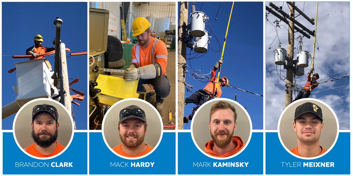 Manitoba Hydro on Twitter "Introducing the Power Line Technician class