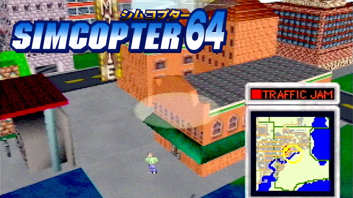 In 1997, Maxis revealed a new version of SimCopter for the Nintendo 64. Two years later, it disappeared. We found out why...and we found a copy of the game.

gamehistory.org/simcopter-64/