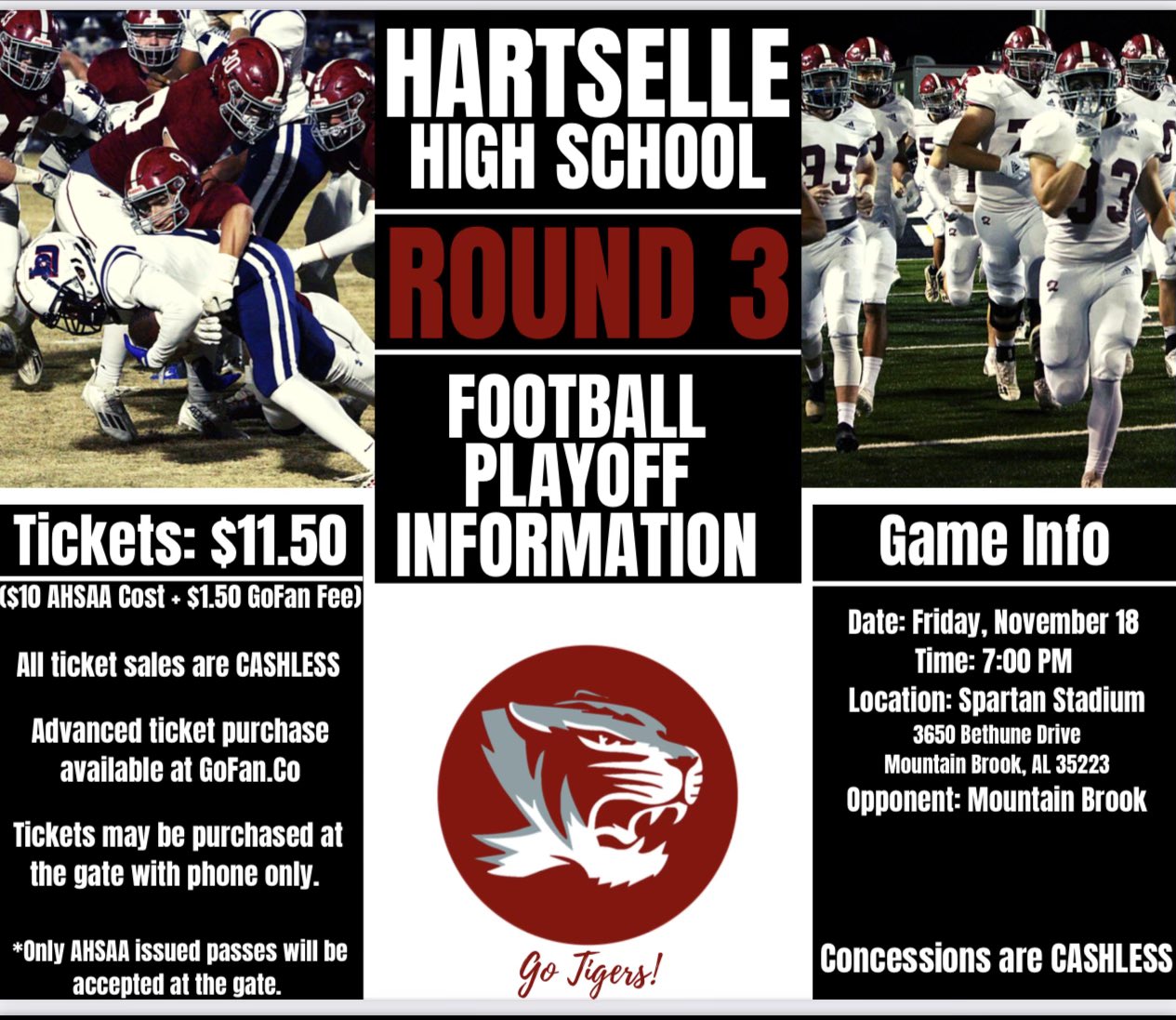 Hartselle Tigers Football (HartselleFball) / Twitter