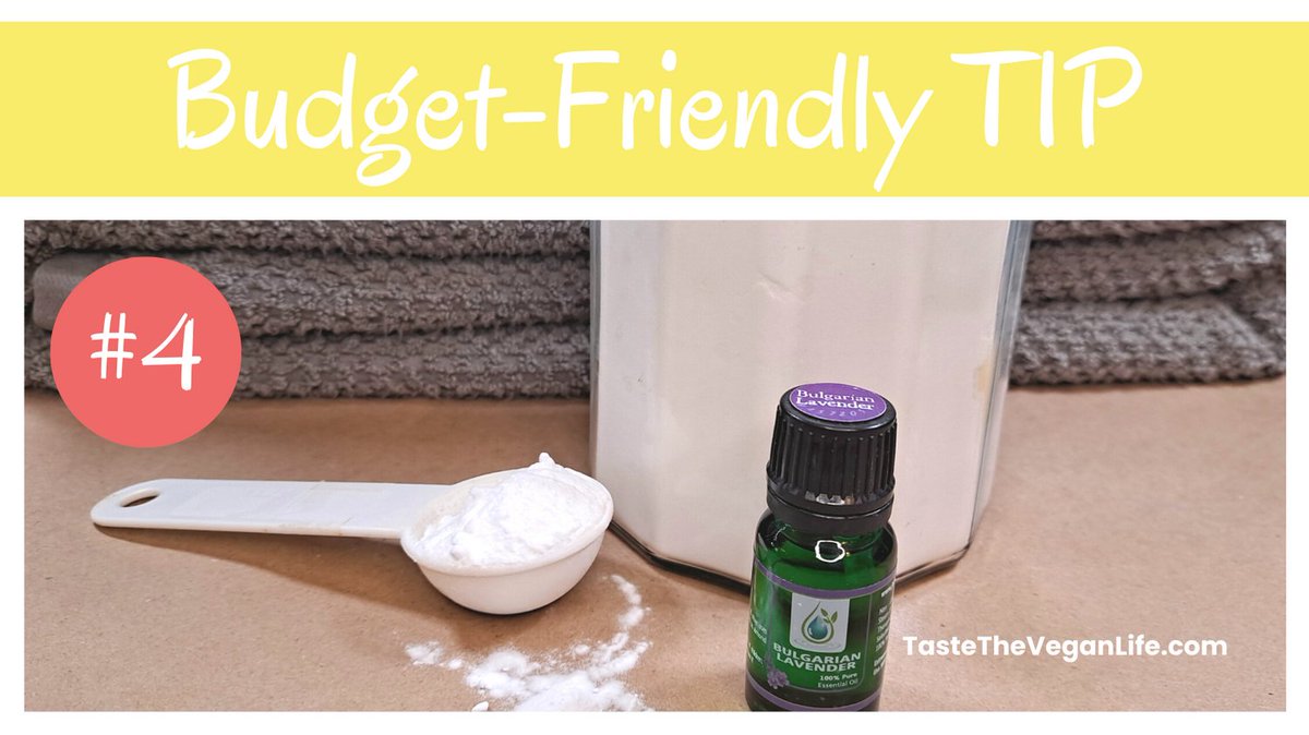 TasteVeganLife's tweet photo. ☠️☠️☠️  Essential oils &amp; baking soda = a chemical-free way to replace dryer sheets! 
 20 drops + baking soda, shake to mix. Add one tablespoon along with clothes.

High-Quality Essential Oil https://t.co/24ZZ2ScBUh

#budgetfriendly #tips #chemicalfree #savemoney https://t.co/riIhUrqbFy