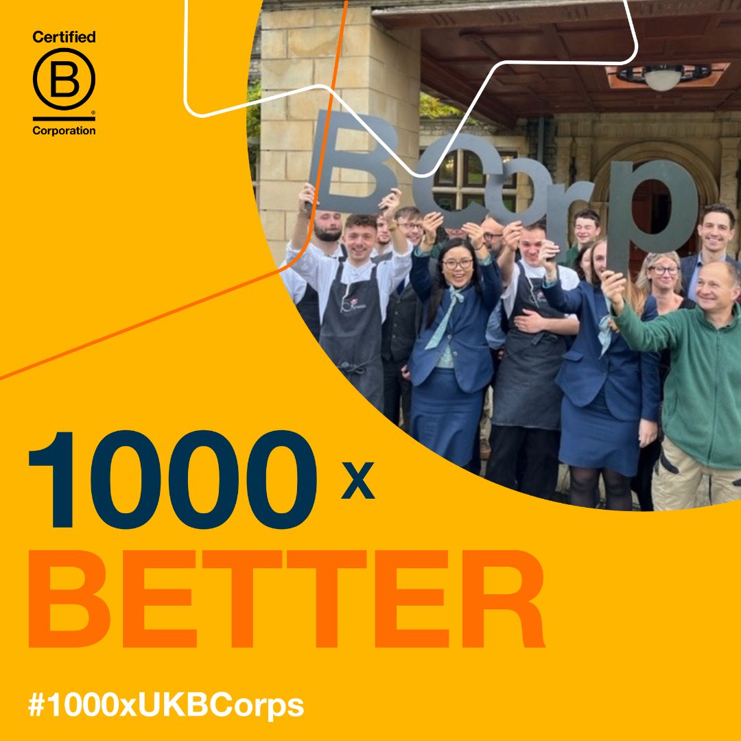 Exclusive Collection is proud to be one in a thousand — The first 1,000 UK businesses who are working together for people and the planet.  We are on our B Corp journey and it is encouraging to see more businesses on their journey's too. 
#1000xUKBCorps #1000xBetter