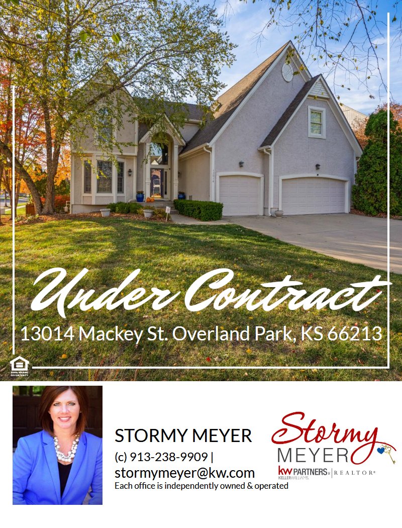 stormymeyer's tweet image. YES-It's STILL A GOOD TIME TO SELL YOUR HOUSE! 
Just Listed this Overland Park, KS Home on Thursday for $550,000.
Held an OPEN HOUSE on Saturday. Over 25 interested buyers came through.
Offer received on Saturday night.
Under Contract on Sunday! 
Inspections are Tuesday.