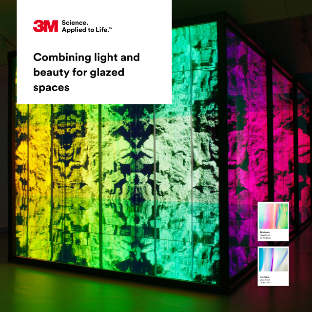 drahmedmarey's tweet photo. Eye-catching glass effects of INTO SIGHT at London Design Week were created using 3M™ Dichroic Glass Finishes. Create your stunning displays with style. (Image courtesy of Sony Design) #3Mer https://t.co/liN2dHhgdG https://t.co/CVj9mKLDtJ