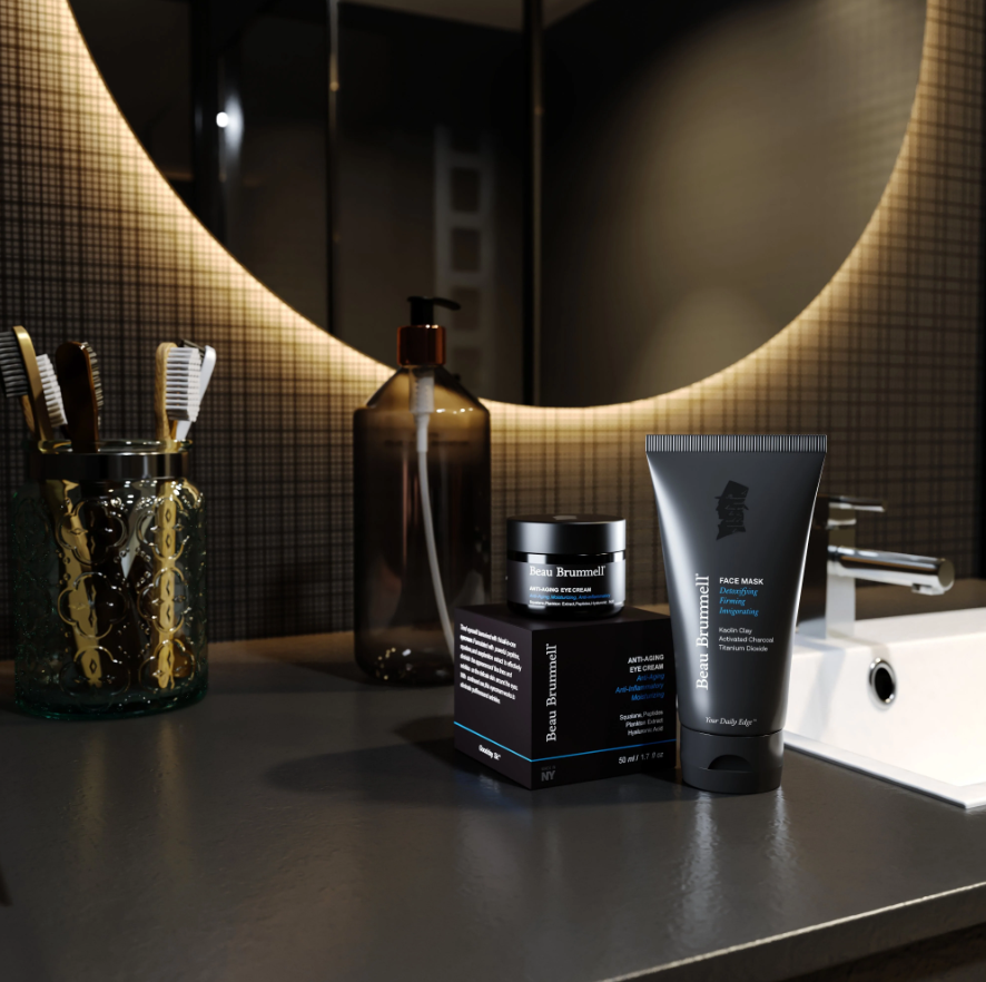 Rejuvenate your skin with a combo of our Face Mask and Anti-Aging Eye Cream.
.
.
.
#skincare #antiaging #beaubrummellformen