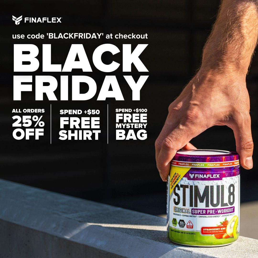 FINAFLEX's tweet photo. Give the gift of health this year. Shop our annual Black Friday Sale to save on the highest quality snacks and supplements in the game. ๐ #FINAFLEX #RedefineYourself
#giftideas #fitness #blackfriday #blackfridaysale #shopblackfriday https://t.co/WDobEJ96XU