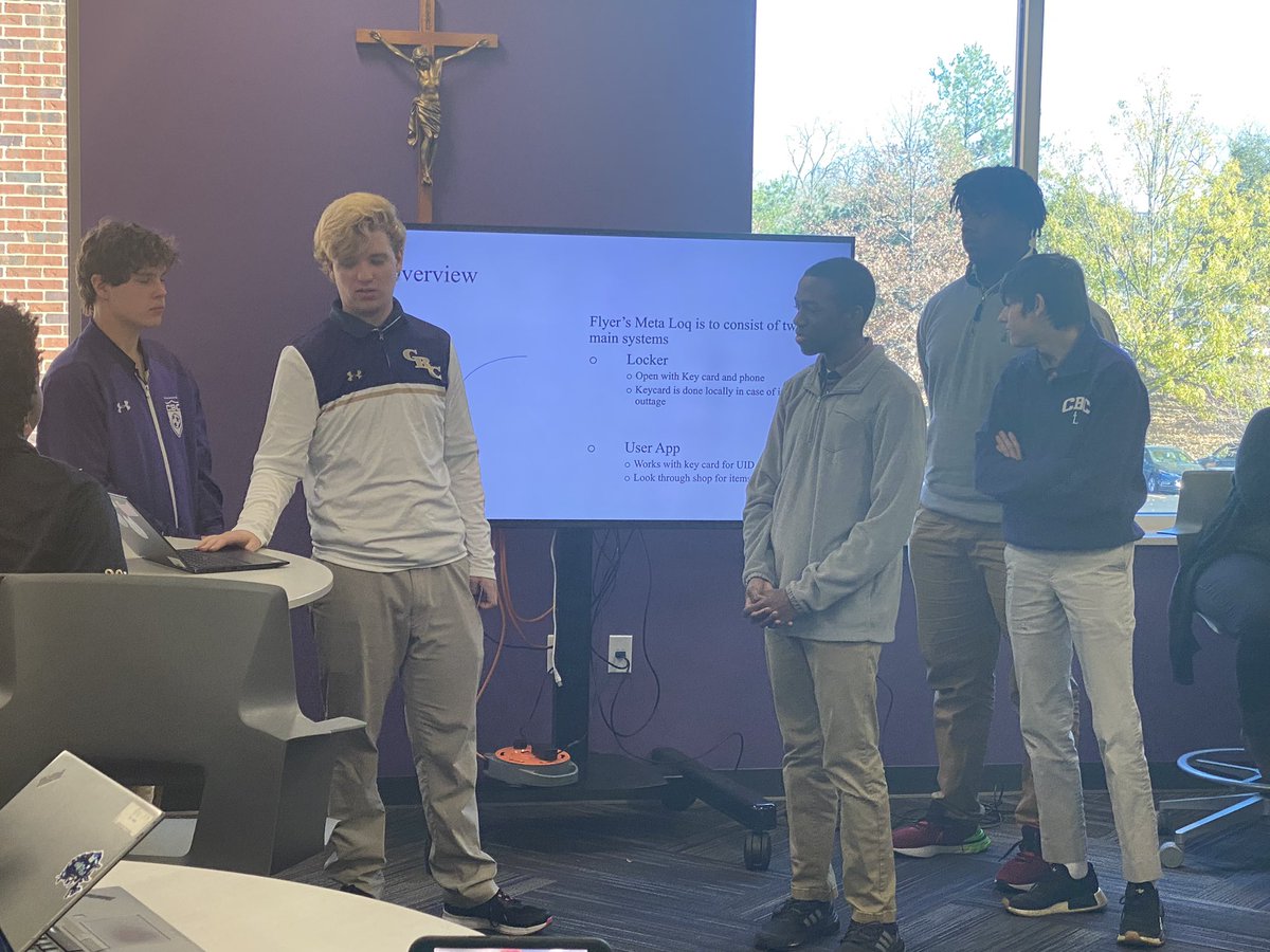 philstap's tweet photo. Fantastic opportunity to learn from IT Industry Professionals and participate in a hackathon. #cshs #csforever @CBC_STEM @CBCHighSchool https://t.co/8381RoDU81