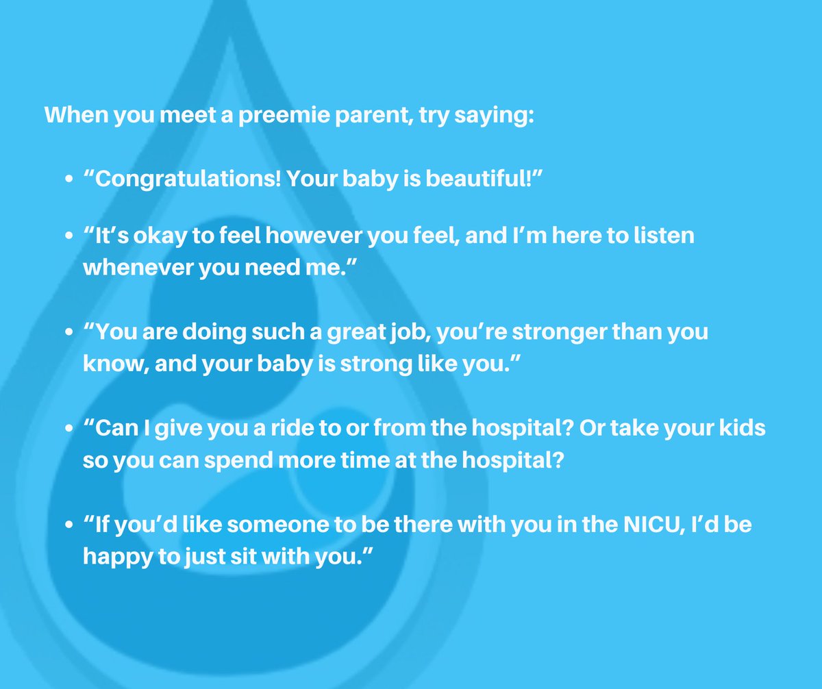 What is your best idea to help a Preemie Parent?