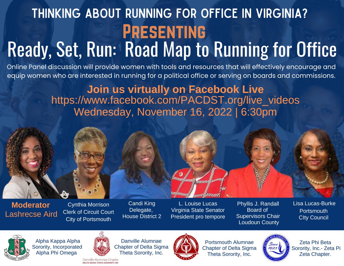 Are you a woman who is interested in running for public office or serving on a board or commission? Join us this Wednesday for "Ready, Set, Run" and get tools and resources that will effectively equip you. #runningforoffice #womenrunningforoffice