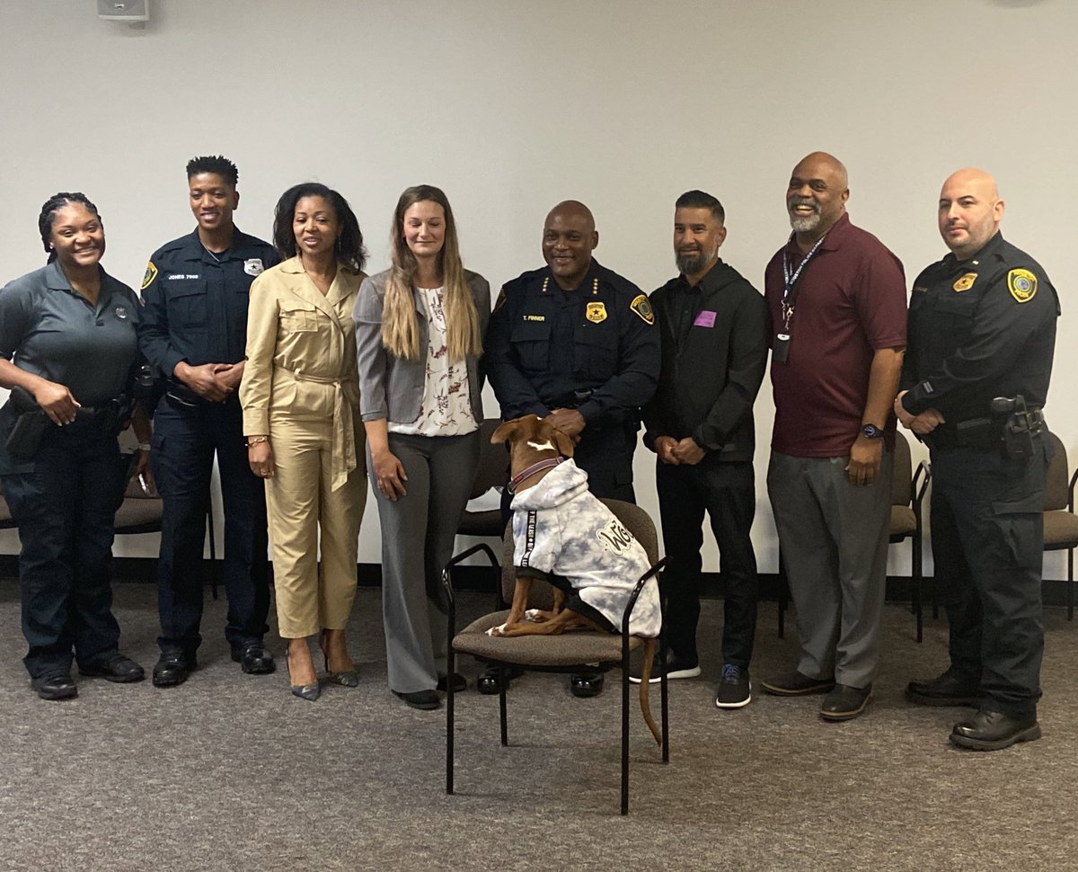 DekaneyG's tweet photo. Coach Khan - Awesome opportunity to attend Houston’s Youth Police Advisory Council (YPAC) w/Senior Briana Davis. What an amazing forum! Completely in awe at the maturity level concerning teen issues. @Dekaneywildcat @DHS_CTE_Law @SpringISD_CTE @houstonpolice @CteNths https://t.co/aVgSUh6FeM