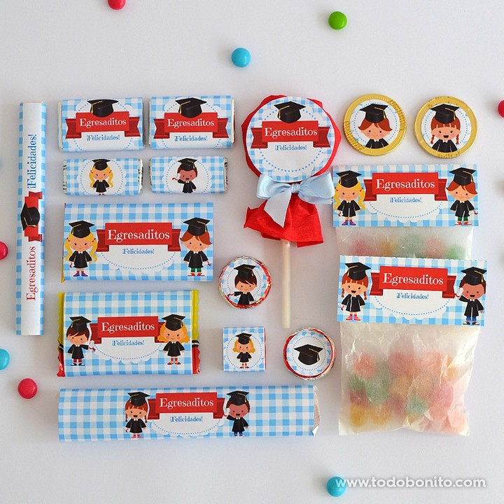todobonito's tweet photo. #KitsImprimibles de #egresaditos 🎓 para los más peques. 👧👦
Sirven para decorar una #mesadulce o para prepararles una linda #sorpresa. 😍 https://t.co/PjjA04i2CI