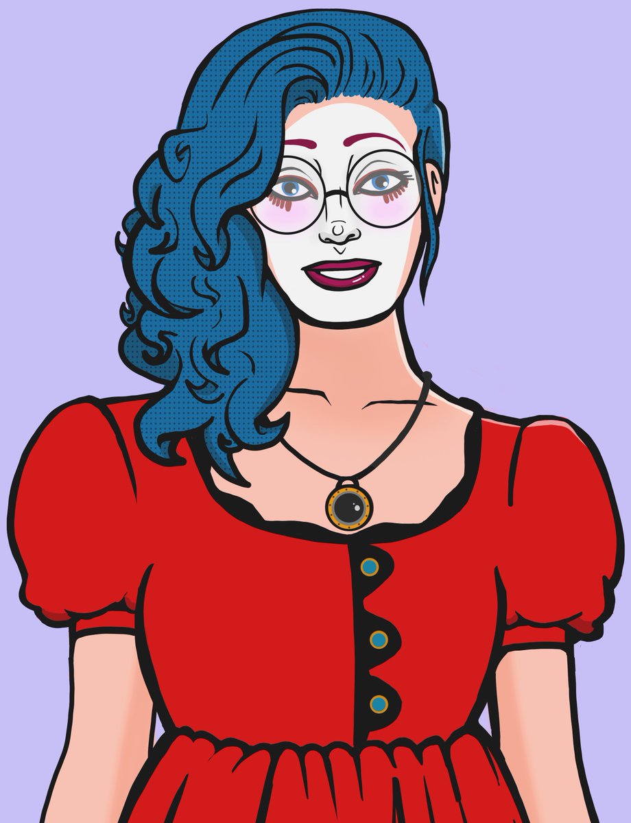 a portrait of the lovely posy florian :)

#NoPixel <a href="/LetterJaye/">Jaye</a>