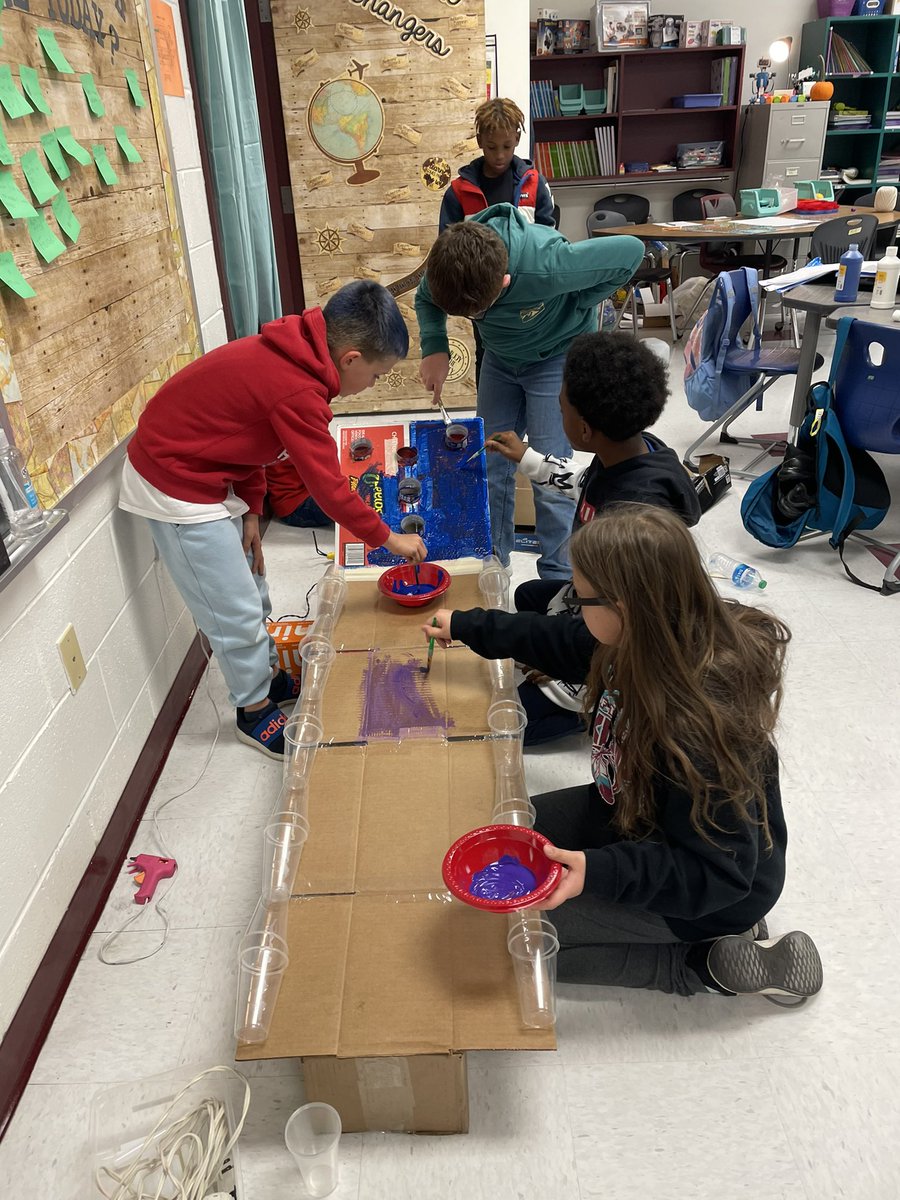HollyWulfekuhle's tweet photo. National Stem Day Challenge…. That’s right, Mrs. W’s 5th Grade class made a Ski Ball Machine out recyclables products!!!
@OES_Braves @SufVAschools @ScienceSPS @VMASC_STEM #NationalSTEMDay https://t.co/U50T79DObZ