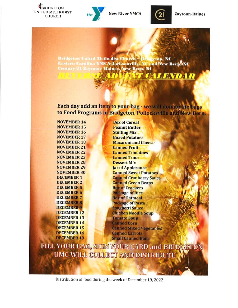 Century21_ZR's tweet photo. The holiday season is quickly upon us. This is a great opportunity to help so many easy ways YOU can help.
#christmasgiving #reverseadventcalendar #localdistribution #communityoutreach #communitylove #realestate #C21ZR https://t.co/45eJgVA2ou