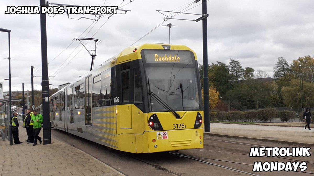 This weeks #MetrolinkMondays features 3126 and 3134 Heading To Rochdale.