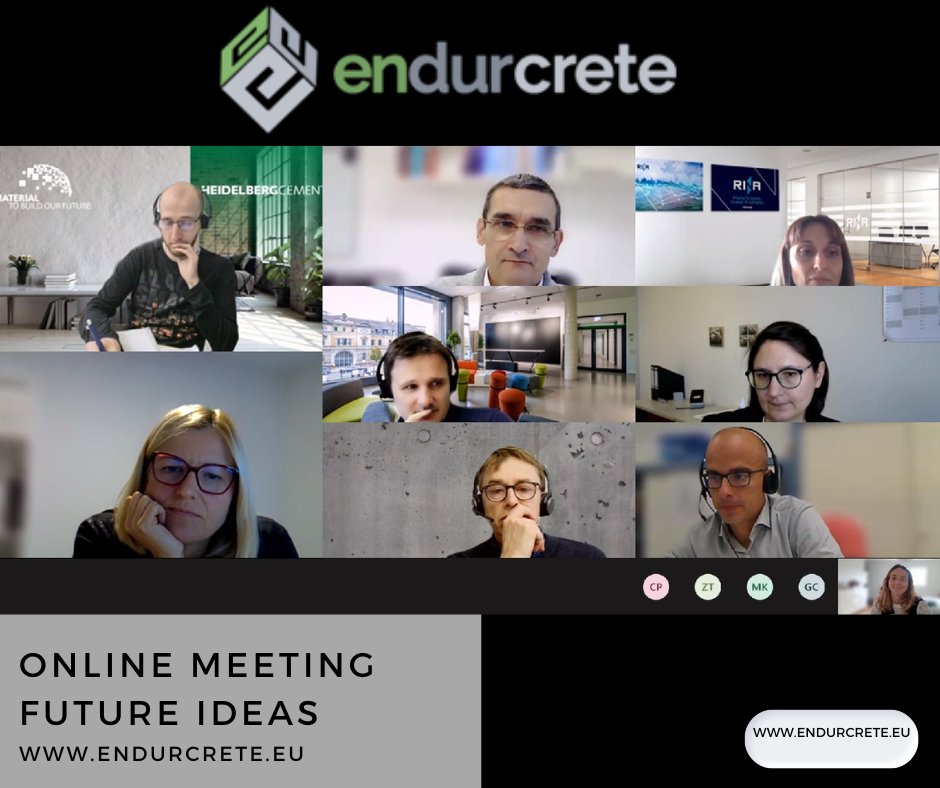 IBoxCreate's tweet image. Tras casi 11 meses desde que finalizó el proyecto #H2020 @Endurcrete_eu nos hemos reunido para hacer un update de los resultados que se están obteniendo en diferentes ubicaciones de Europa y para proponer futuras iniciativas conjuntas.
#concrete #cement #additives #nanotechnology